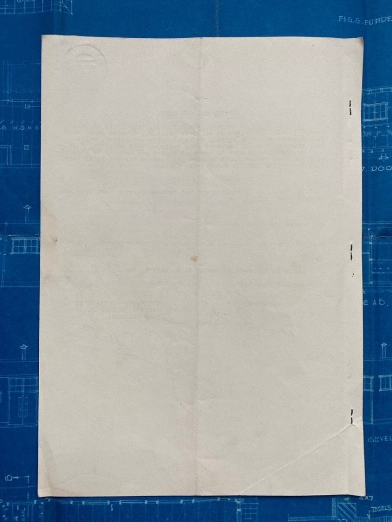 Original Pre 1940 Dutch army building plans for barracks at IJmuiden — image 16