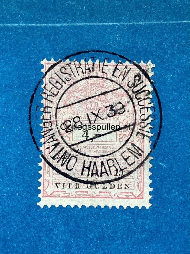 Original Pre 1940 Dutch army building plans for barracks at IJmuiden — image 6