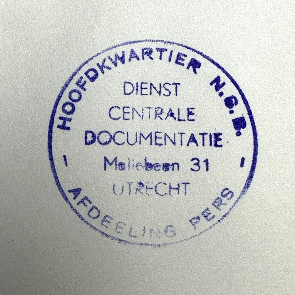 Original WWII Dutch NSB document regarding a resistance action in Herveld (Gelderland) — image 3