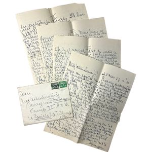 Original WWII Dutch collaboration letter from De Bilt to N.A.D. …