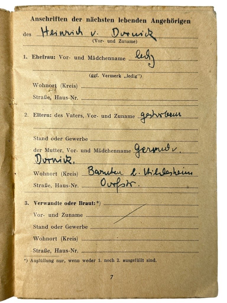 Original WWII Dutch Waffen-SS officers soldbuch — image 16