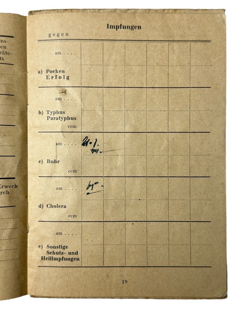 Original WWII Dutch Waffen-SS officers soldbuch — image 20