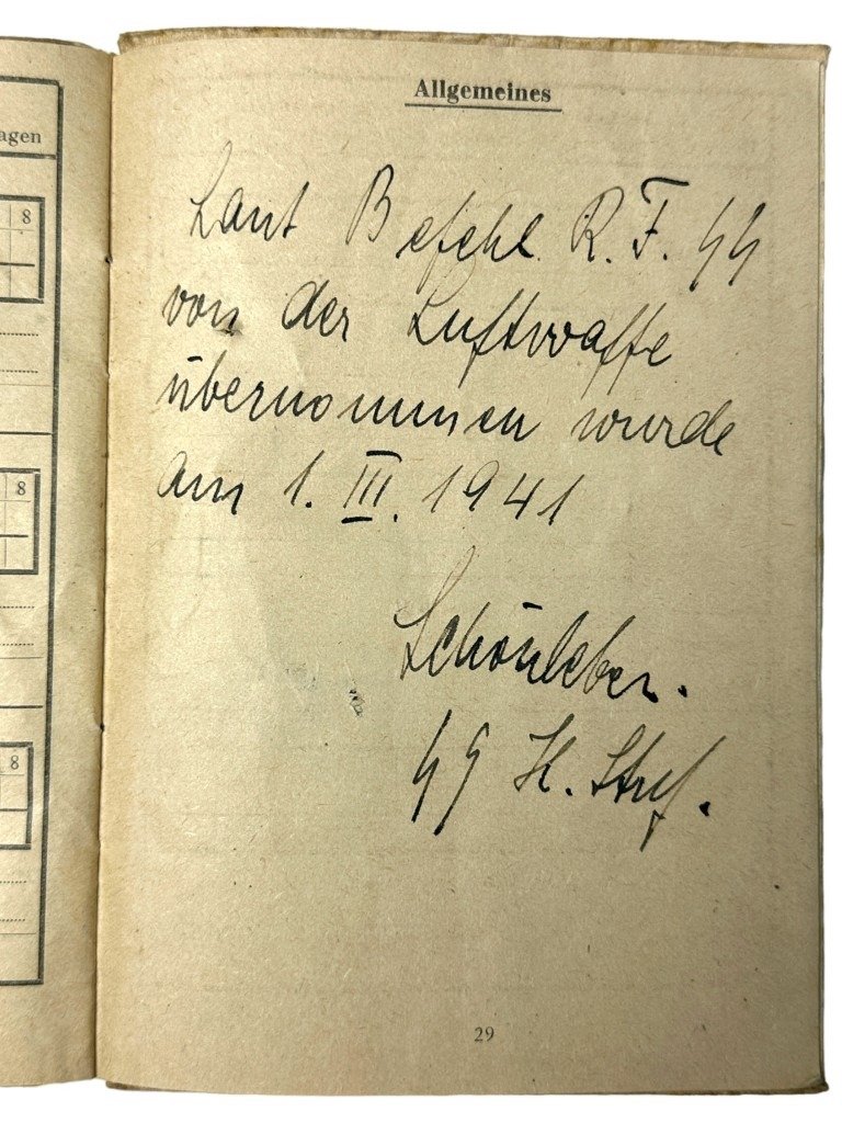 Original WWII Dutch Waffen-SS officers soldbuch — image 22