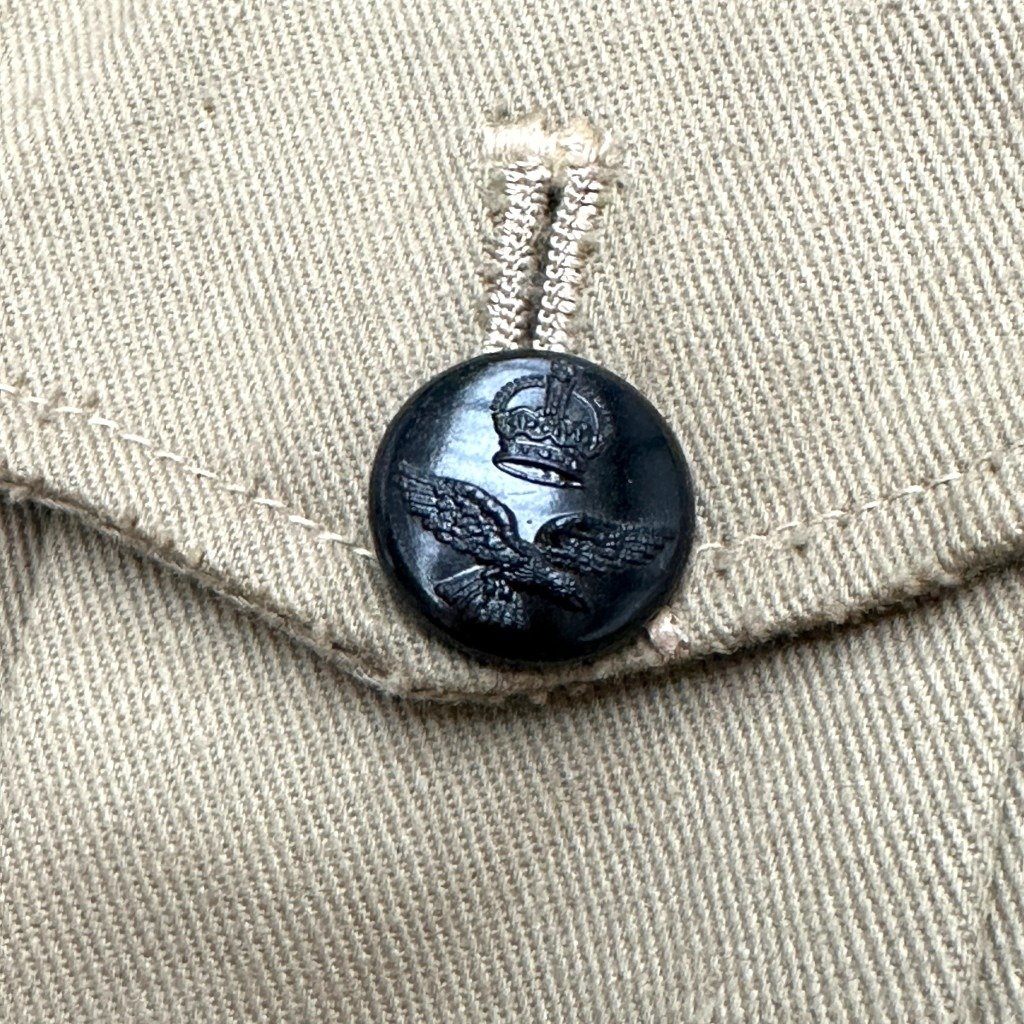 Original WWII Australian RAAF 4-pocket uniform jacket — image 5