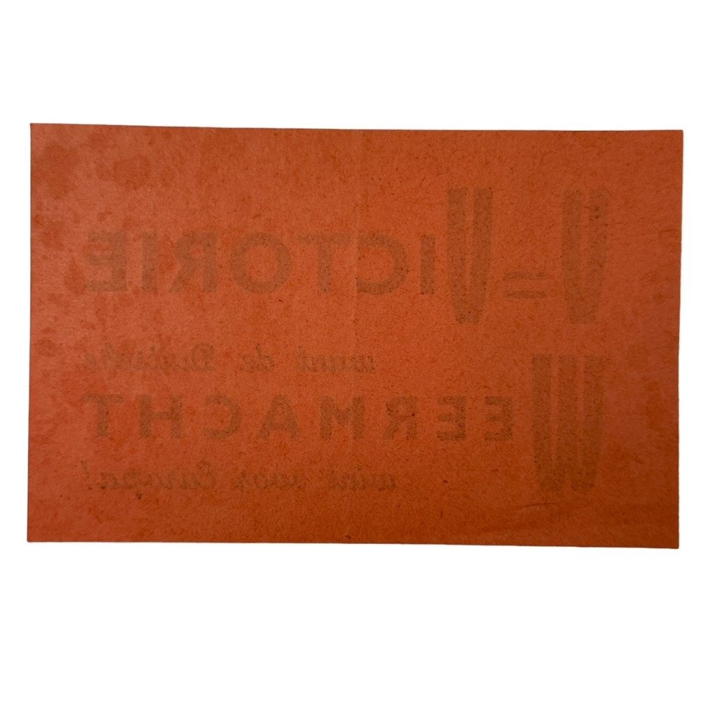 Original WWII Dutch NSB flyer V = Victorie — image 2