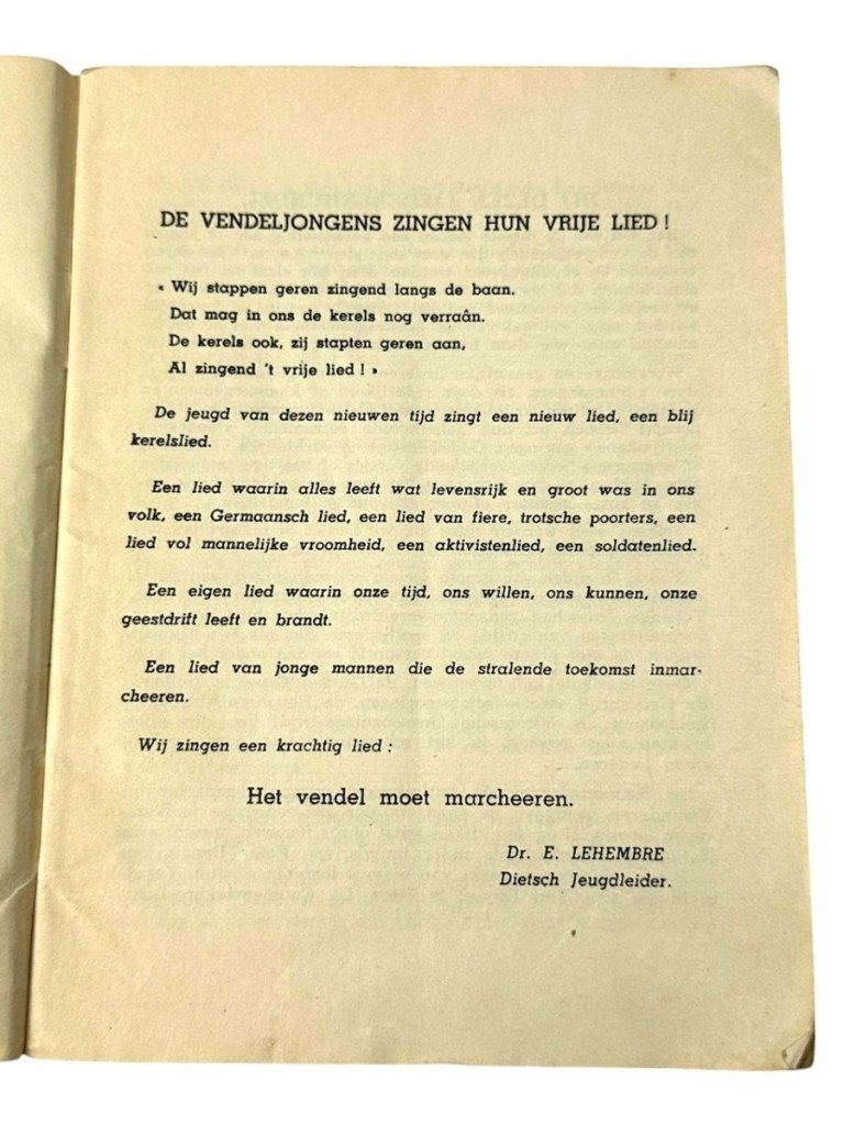 Original WWII Flemish NSJV songbook — image 4