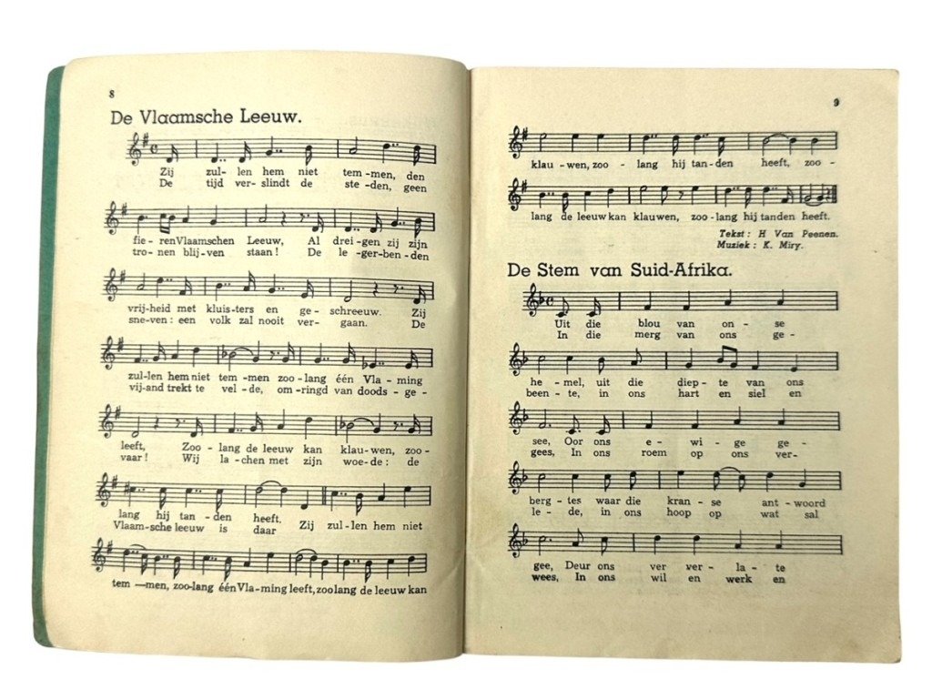 Original WWII Flemish NSJV songbook — image 7