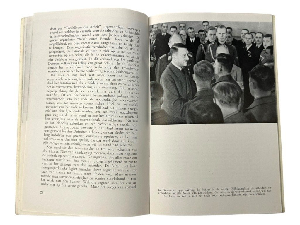 Original WWII Flemish collaboration brochure 'Waarom staat de Duitsche arbeider achter Adolf Hitler' — image 7