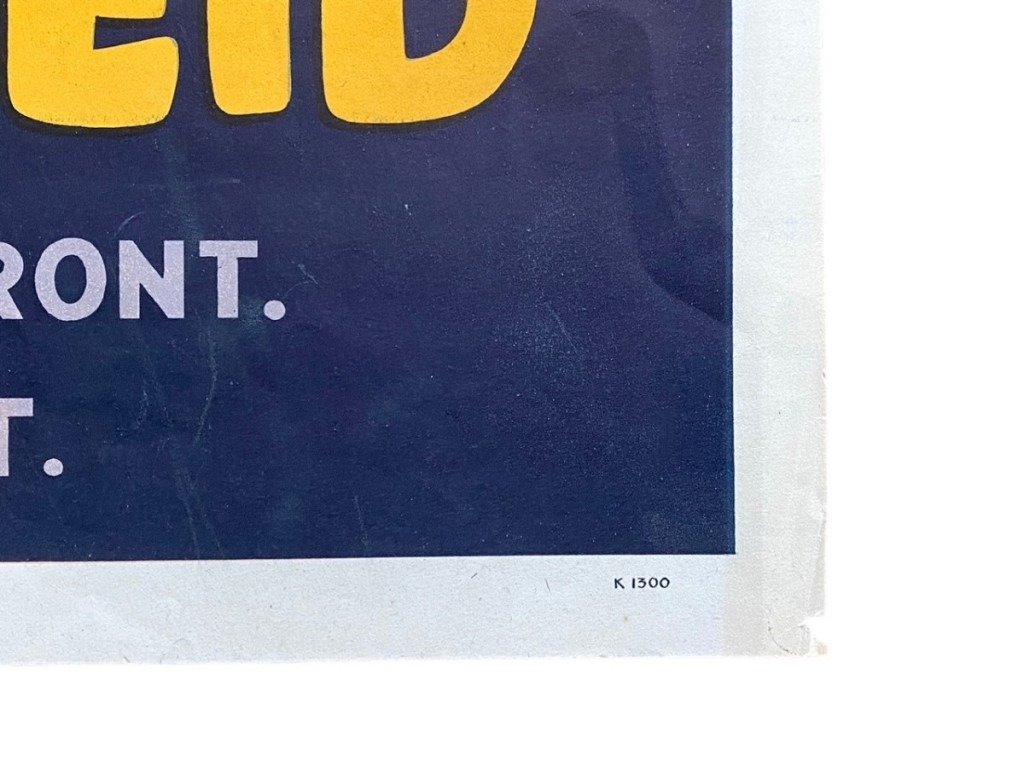 Original WWII Dutch 'Nederlandsche Arbeidsfront' collaboration poster – Paasfeest — image 8