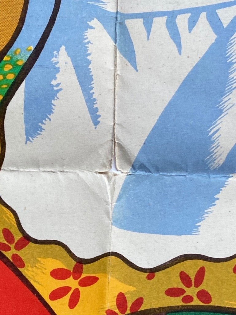 Original WWII Dutch 'Nederlandsche Arbeidsfront' collaboration poster – Paasfeest — image 9