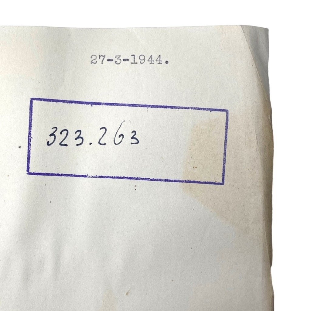 Original WWII Dutch NSB document regarding a resistance action in Castricum (Noord-Holland) — image 4