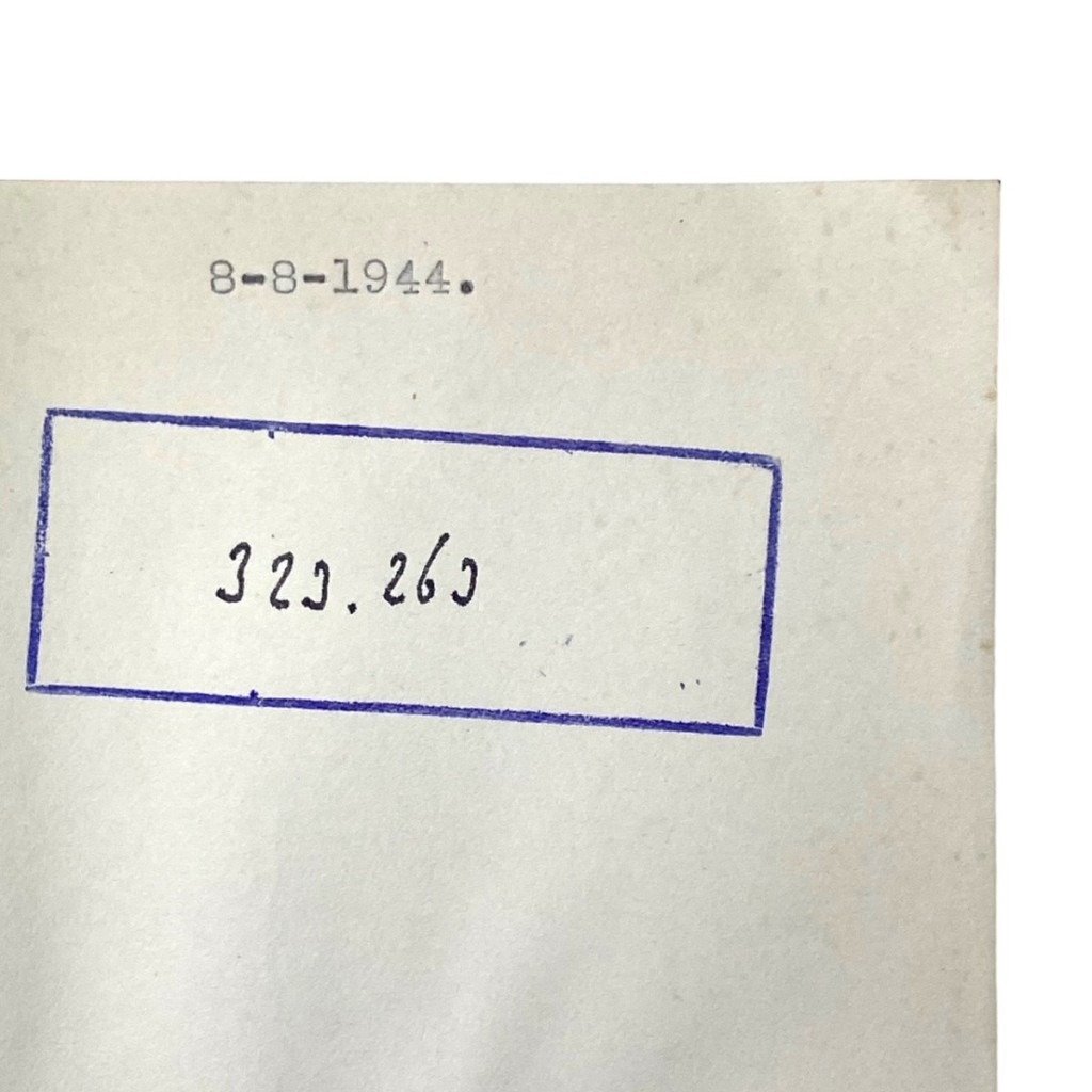 Original WWII Dutch NSB document regarding a resistance action in Heemstede (Noord-Holland) — image 3