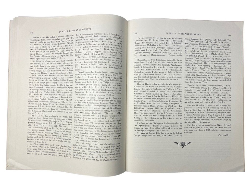 Original WWII Danish DNSAP Maaneds-Breve magazine – Nr. 12 – March 1943 — image 9