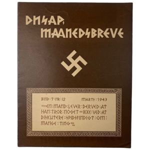 Original WWII Danish DNSAP Maaneds-Breve magazine – Nr. 12 – …