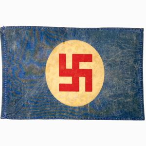 Original WWII Dutch N.S.P. table pennant