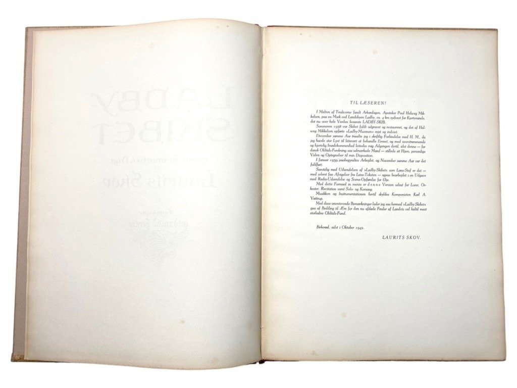 Original WWII Danish DNSAP 'Ladby-Skibet' book — image 10