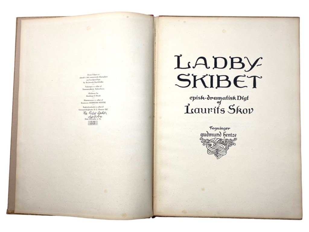 Original WWII Danish DNSAP 'Ladby-Skibet' book — image 4