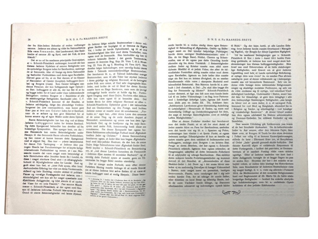 Original WWII Danish DNSAP Maaneds-Breve magazine — image 6