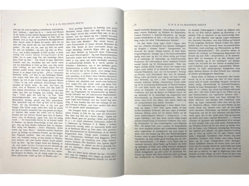 Original WWII Danish DNSAP Maaneds-Breve magazine — image 8