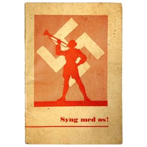 Original WWII Danish NSU song book – Syng med os!