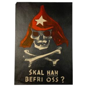 Original WWII Norwegian Nasjonal Samling flyer – Skal han befri …