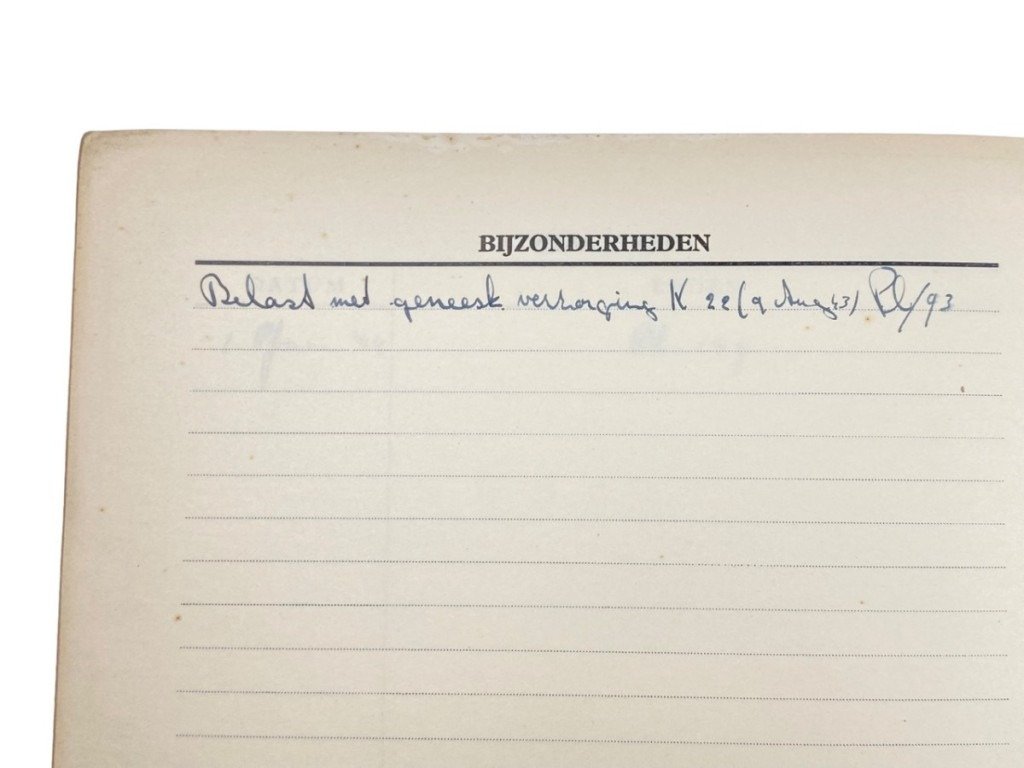 Original WWII Nederlandsche Arbeidsdienst file Sebaldeburen (Groningen) — image 6