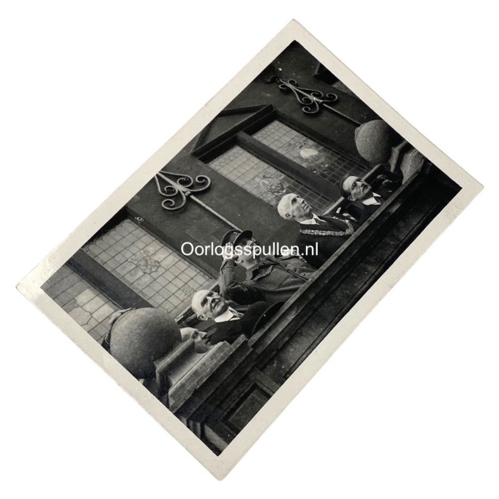 Original WWII Dutch photo – Mayor of The Hague May 1945 — image 2