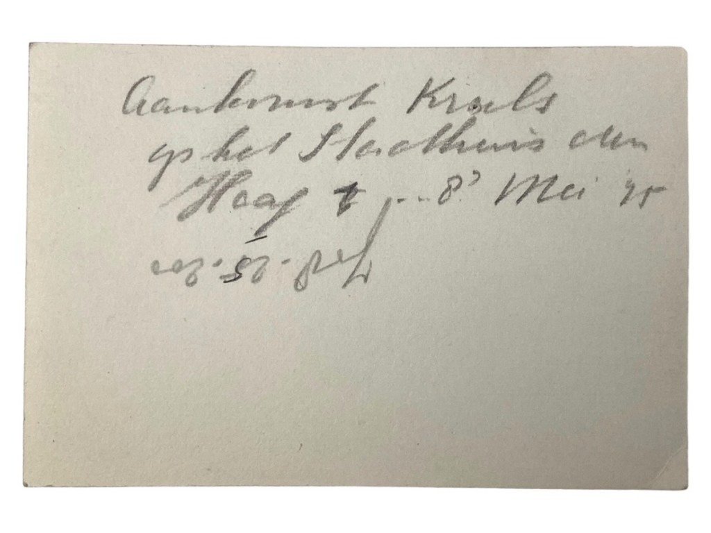 Original WWII Dutch photo – Mayor of The Hague May 1945 — image 3