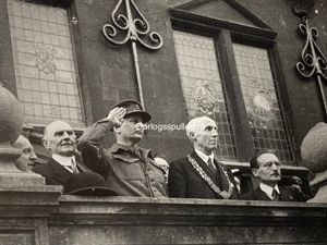 Original WWII Dutch photo – Mayor of The Hague May …