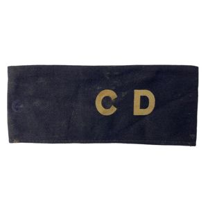 Original WWII Dutch N.B.S. 'CD' armband