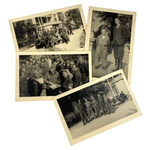 Original WWII Dutch Nederlandsche Binnenlandse Strijdkrachten photo set Amsterdam