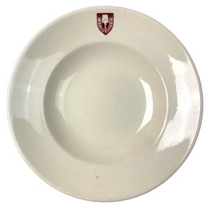 Original WWII Nederlandsche Arbeidsdienst porcelain soup plate