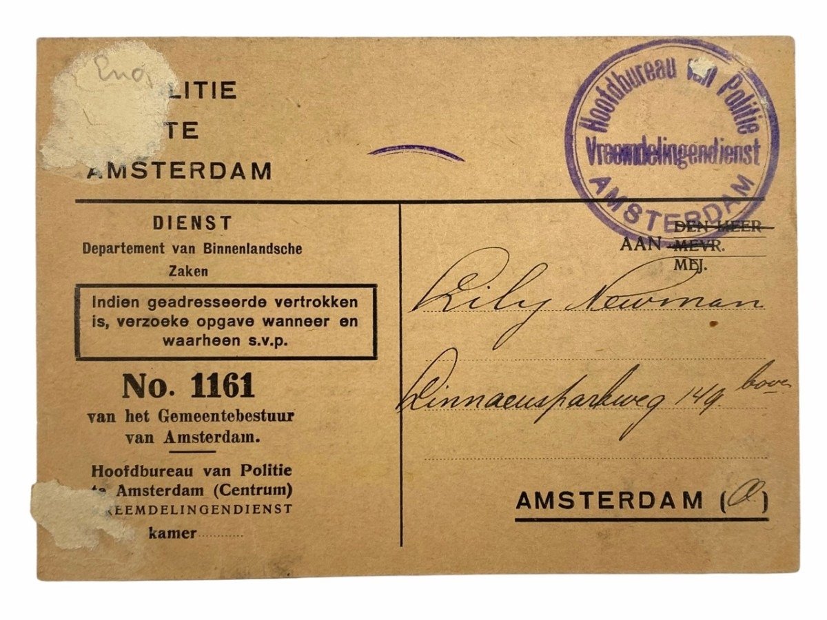 Original May 1940 Dutch/American set related to US embassy in the The Hague! — image 12