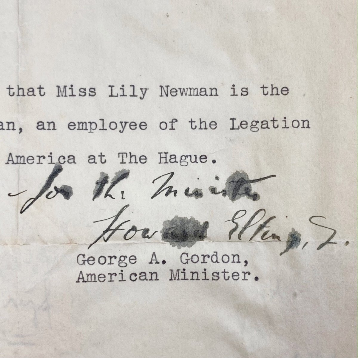 Original May 1940 Dutch/American set related to US embassy in the The Hague! — image 6