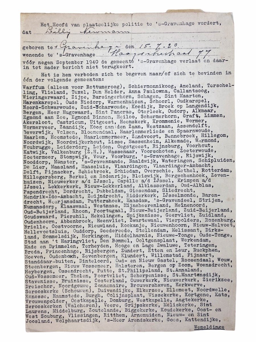 Original May 1940 Dutch/American set related to US embassy in the The Hague! — image 7