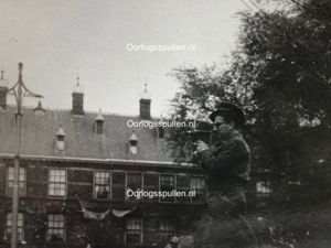 Original WWII Dutch photo – Allied war correspondent during the …