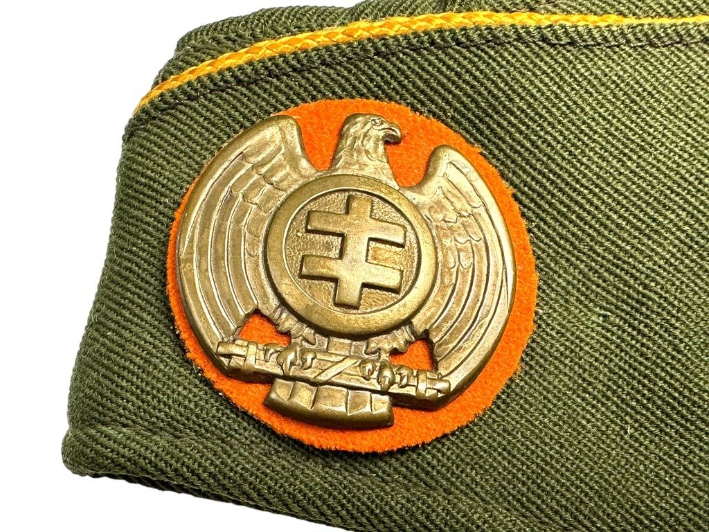 Original WWII Slovakian collaboration Hlinka Youth overseas cap — image 2
