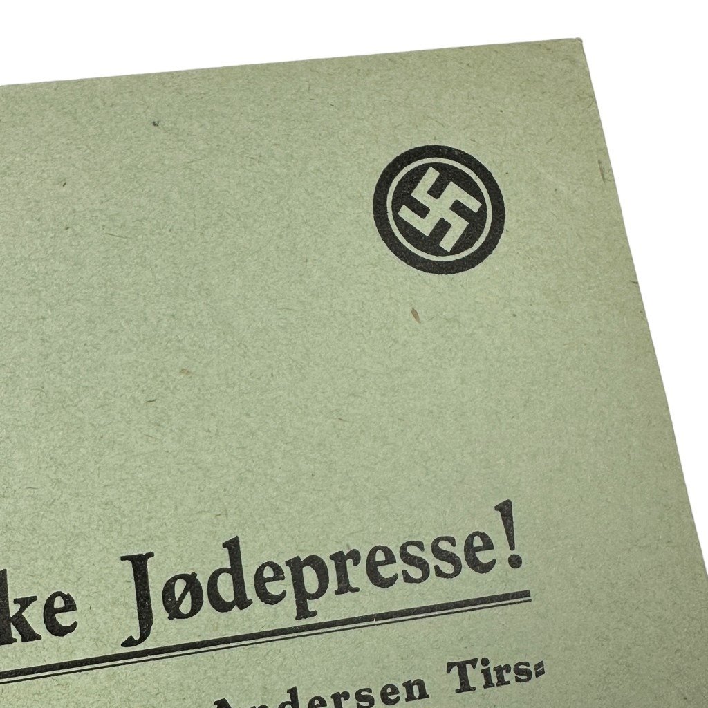 Original WWII Danish N.S.A.P. flyer — image 4