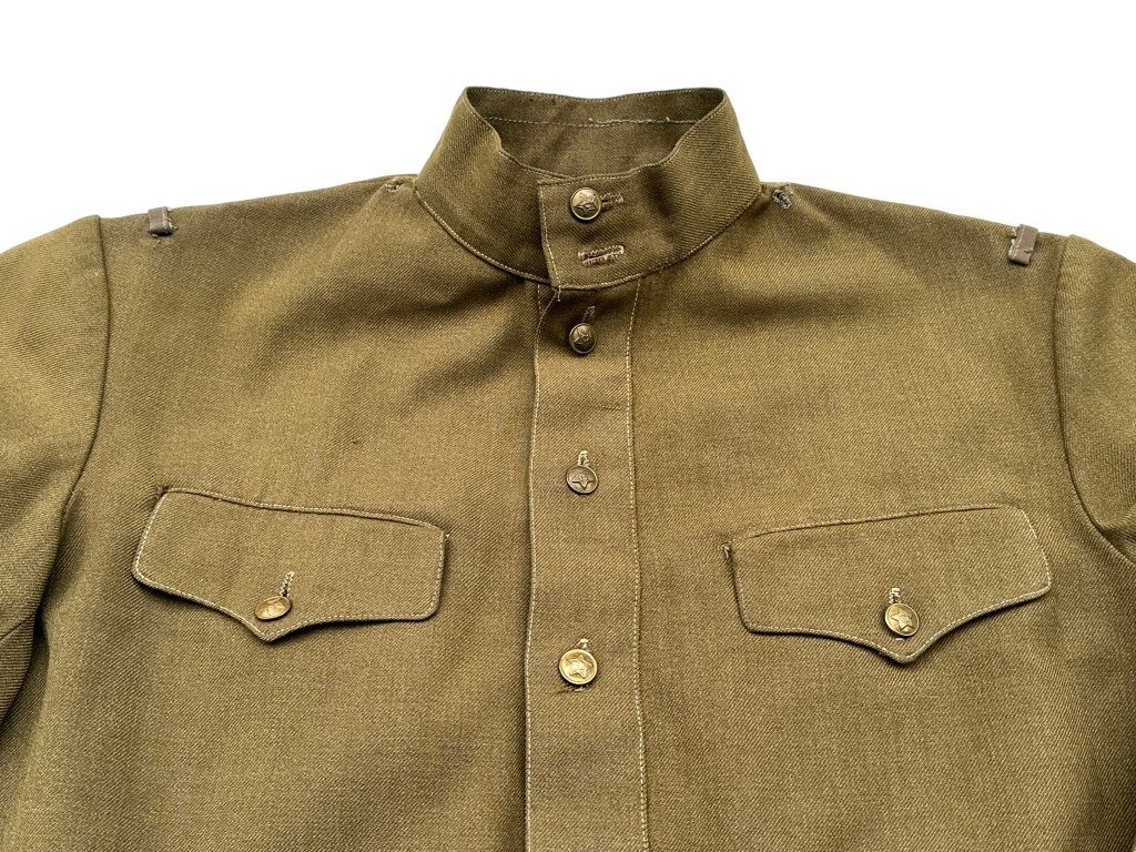 Original WWII Russian M43 Gymnasterka in Lend-Lease cloth — image 3