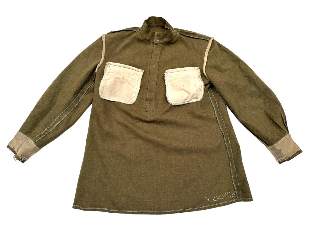 Original WWII Russian M43 Gymnasterka in Lend-Lease cloth — image 6