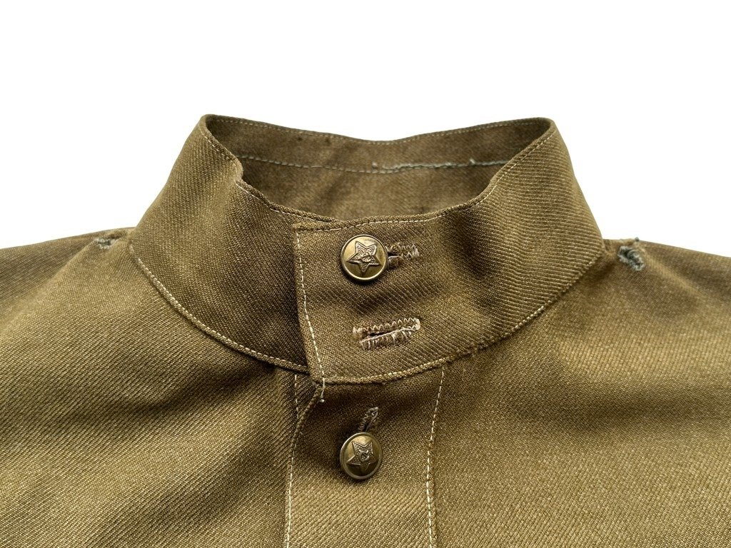 Original WWII Russian M43 Gymnasterka in Lend-Lease cloth — image 7