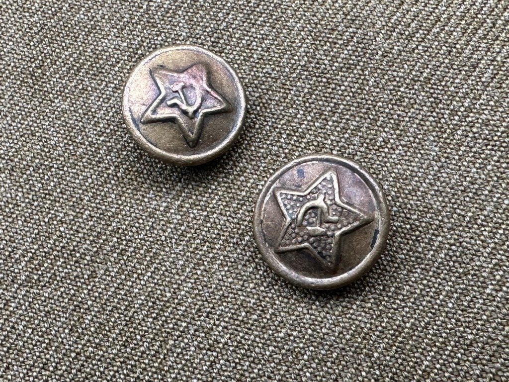 Original WWII Russian M43 Gymnasterka in Lend-Lease cloth — image 8