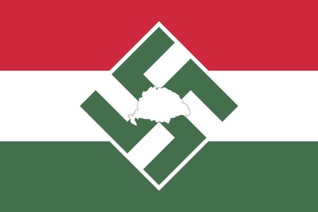 Original WWII Hungarian National Socialist Agricultural Labourers' and Workers' Party armband — image 2