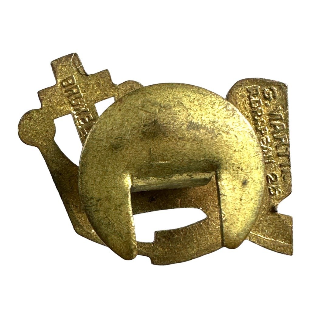 Original WWII Walloon REX pin — image 2