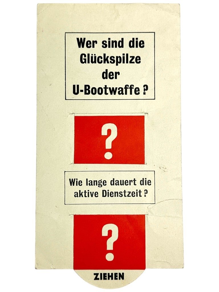 Original WWII Allied Anti-Kriegsmarine U-Boot leaflet — image 3