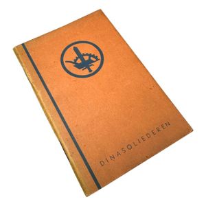 Original WWII Flemish 'Verdinaso' song book