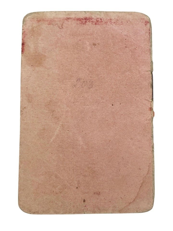 Original WWII Russian ID booklet 'Kiknadze Avtand Krasnoarmeets' — image 9