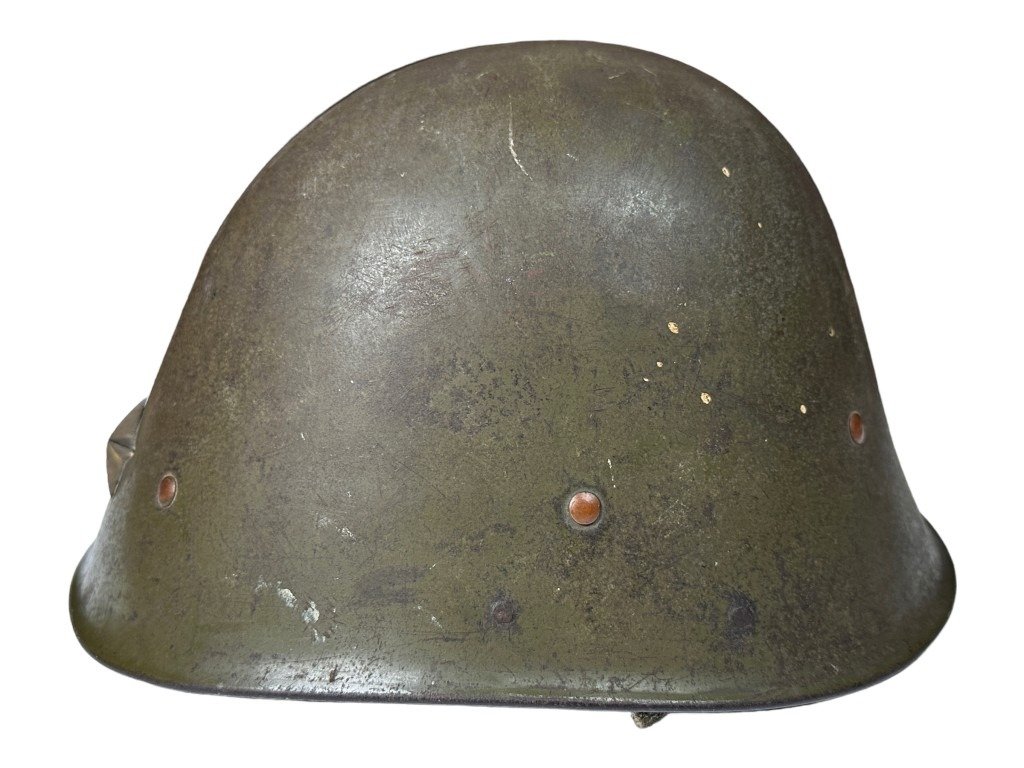 Original WWII M41 KNIL helmet captured by the Japanese army — image 5