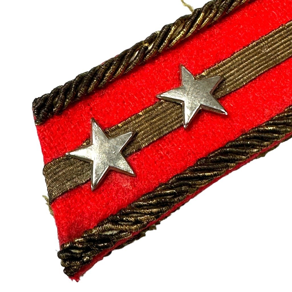 Original WWII Japanese army 1st Lieutenant collar tabs — image 2