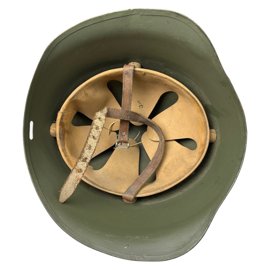 Original WWII Danish M23/41 helmet — image 6